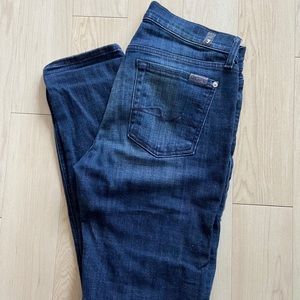 7 For All Mankind Josefina Skinny Boyfriend Jeans